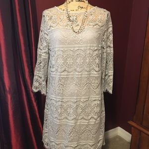 Lacy Gray Dress